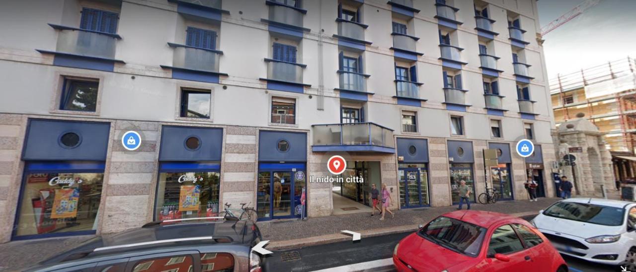 Ferienwohnung Ll Nido In Citta Trient Exterior foto